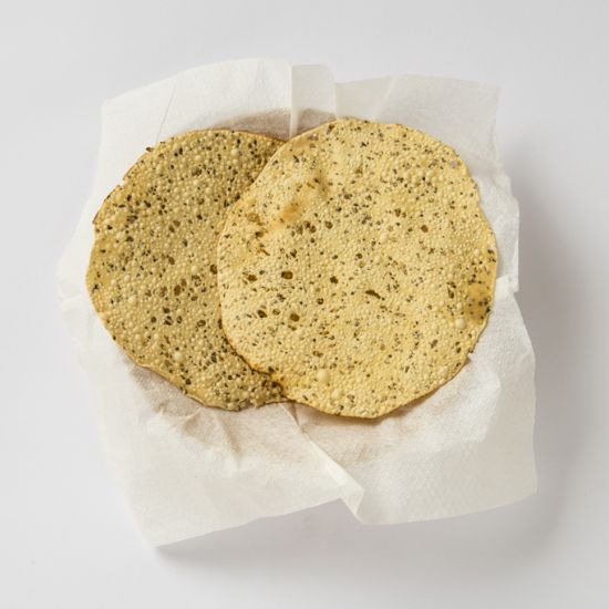 Kořeněná křupavá placka papadum 2ks